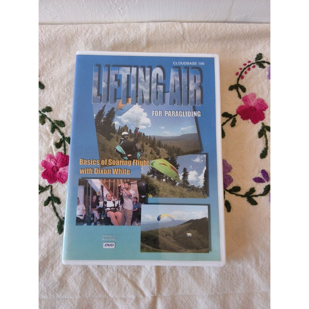Lifting Air for Paragliding with Dixon White Instruction DVD Safety Soar Flight